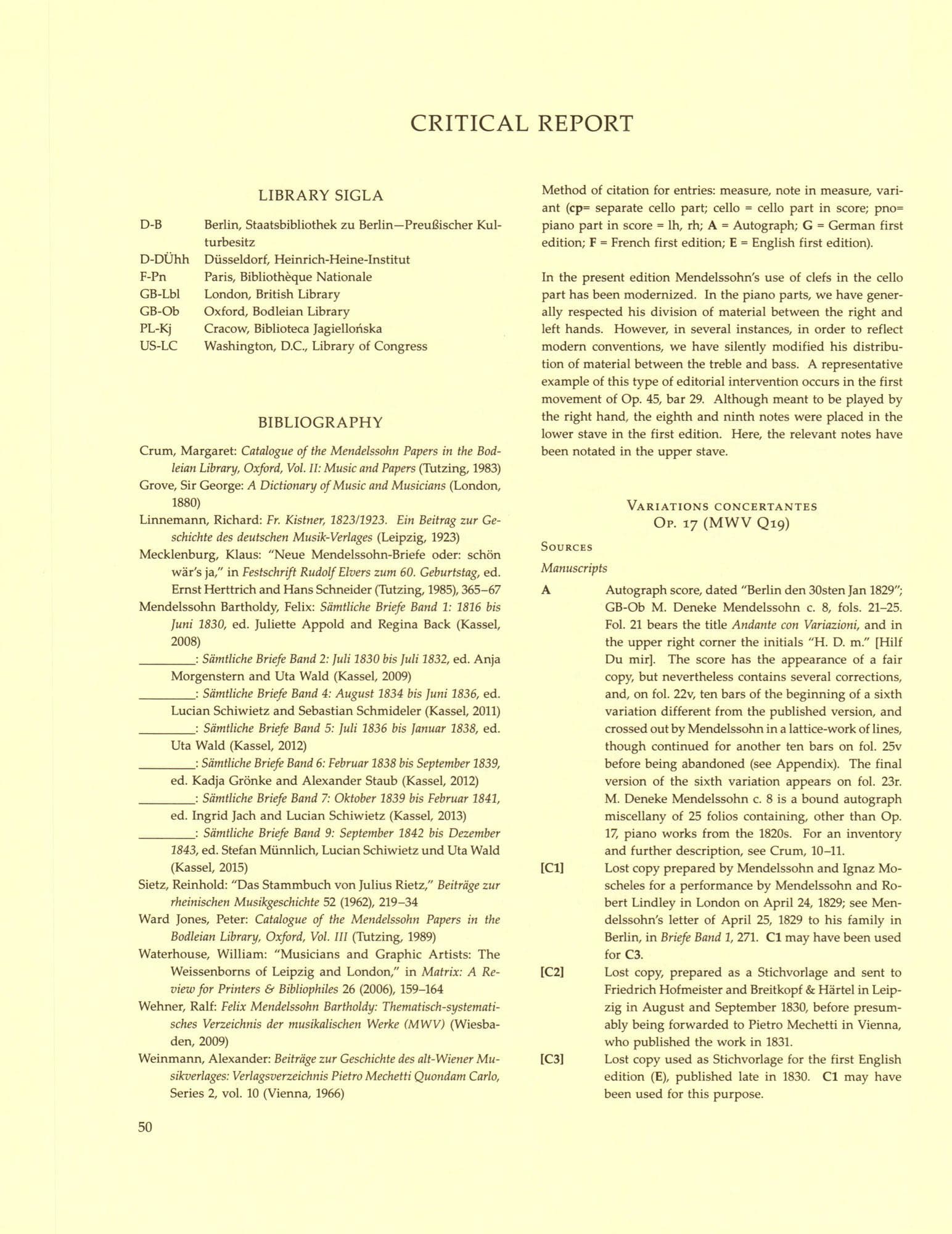 Mendelssohn, Felix - Complete Works, Volume 2 - Op. 17, Op. 109, Assai Tranquillo, Variationen - for Cello and Piano - Barenreiter URTEXT - Image 8