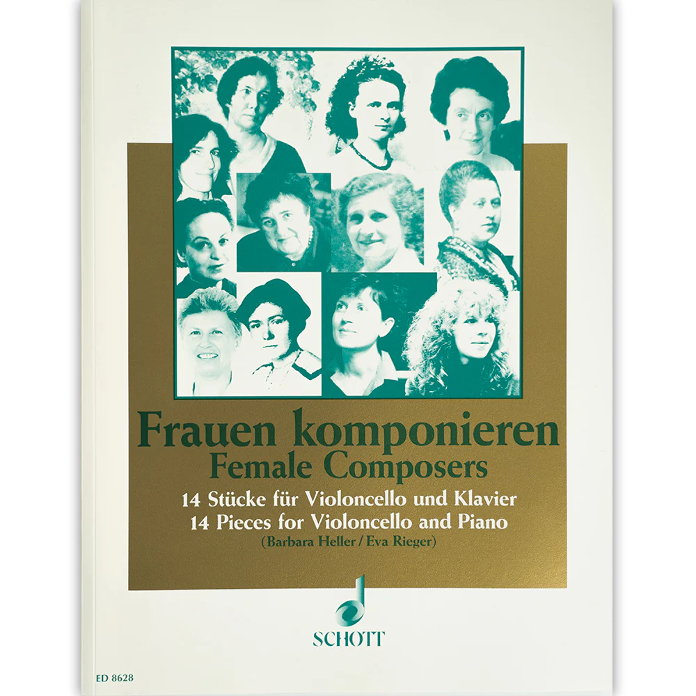 Female Composers: 14 Pieces for Cello & Piano -Schott Edition