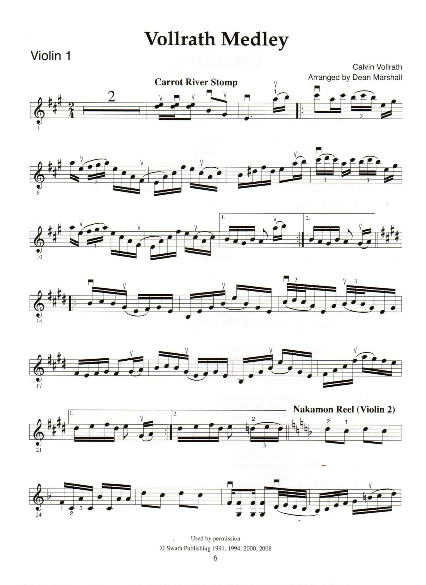The Fiddle Club: Fiddle Tunes Violin, Collection 3 By Dean Marshall & John Crozman Published by Swath Publishing - Image 4