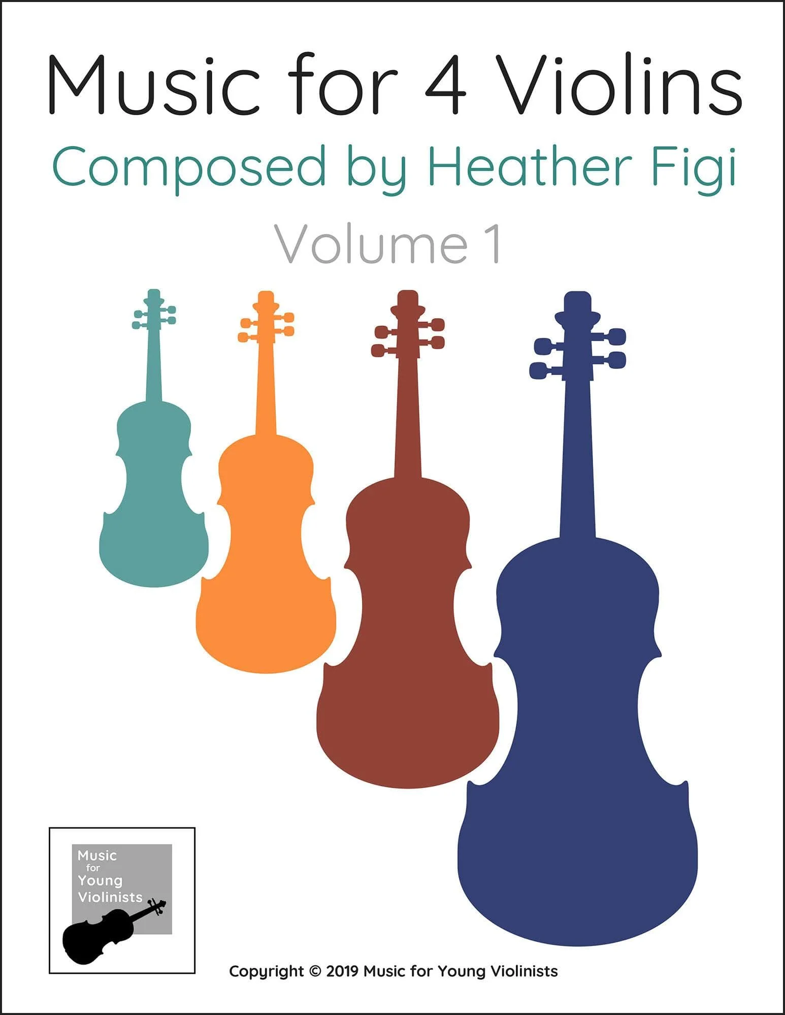 Figi, Heather - Music for Four Violins, Volume 1 - Digital Download
