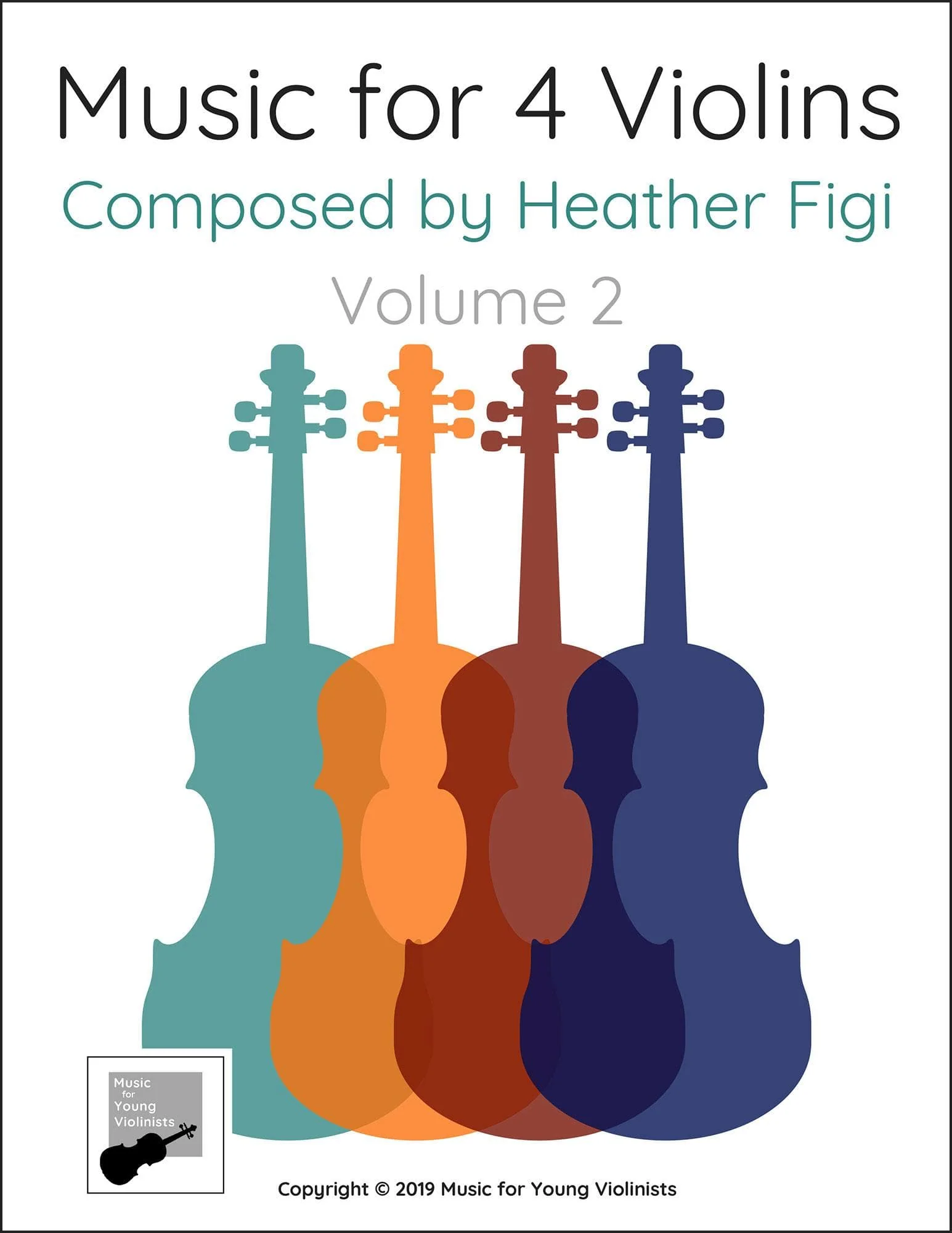 Figi, Heather - Music for Four Violins, Volume 2 - Digital Download