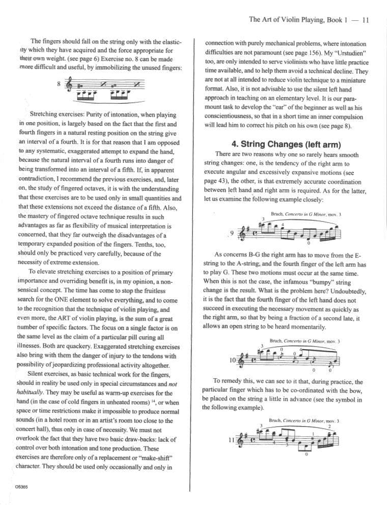 Flesch, Carl - The Art of Violin Playing, Book 1 - Carl Fischer Edition - Image 3