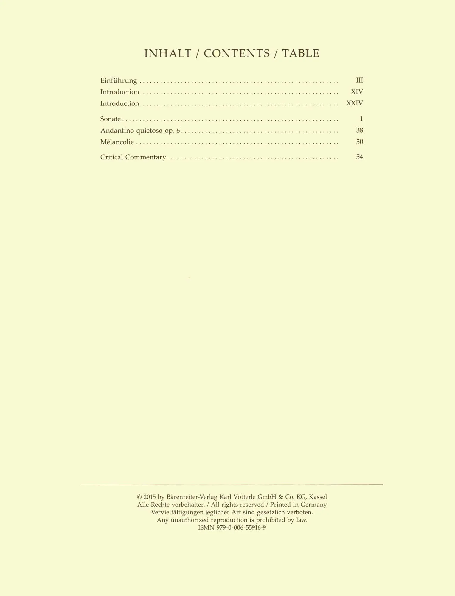 Franck, Cesar - Sonata, Andantino Quietoso, and Melancolie - for Violin and Piano - edited by Woodfull-Harris - Barenreiter URTEXT - Image 3