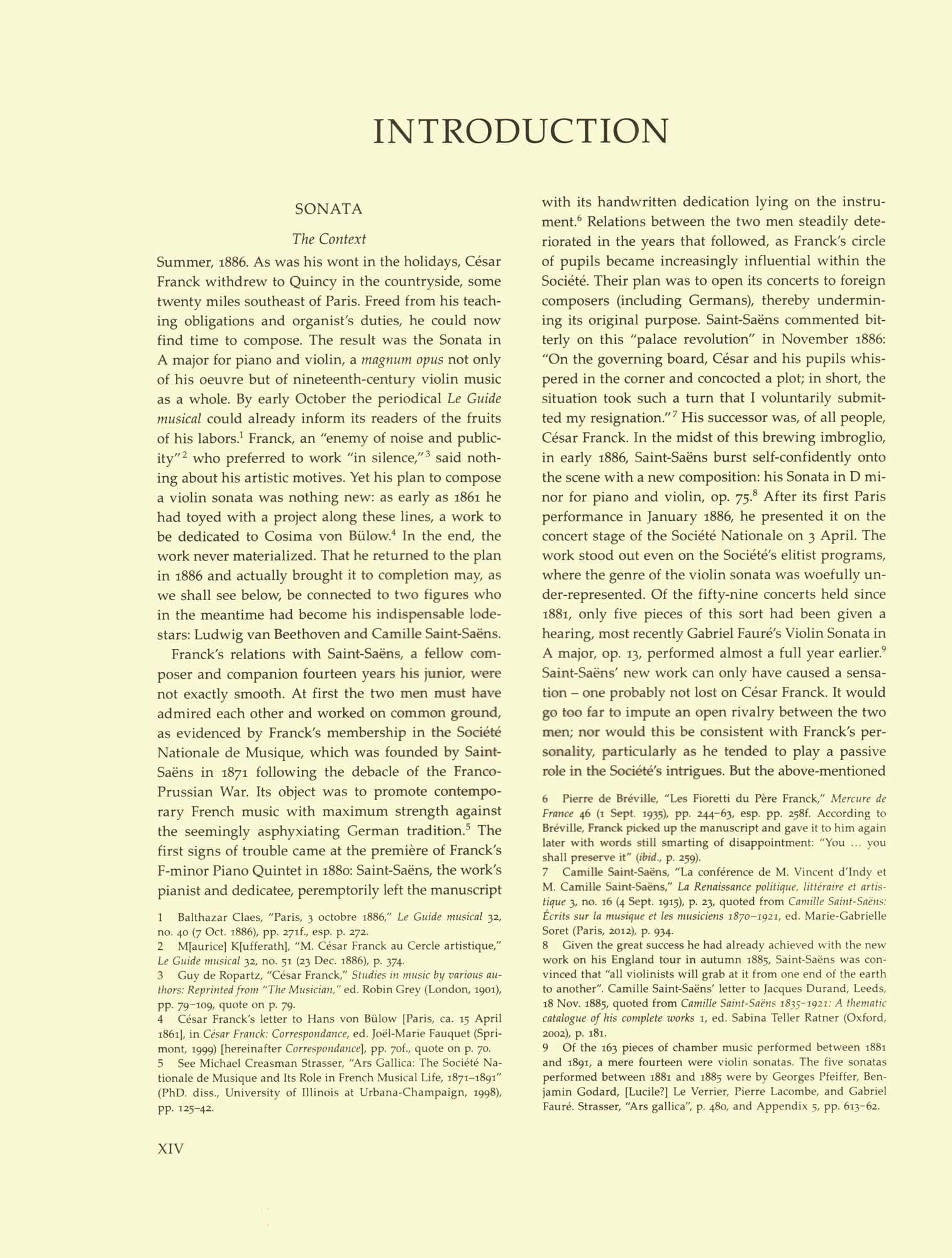 Franck, Cesar - Sonata, Andantino Quietoso, and Melancolie - for Violin and Piano - edited by Woodfull-Harris - Barenreiter URTEXT - Image 4