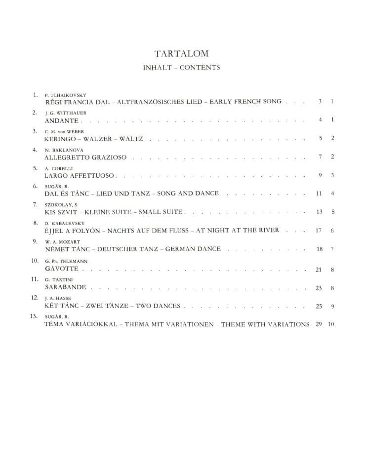 Repertoire Album - Cello and Piano - edited by Autal Friss - Editio Musica Budapest - Image 2