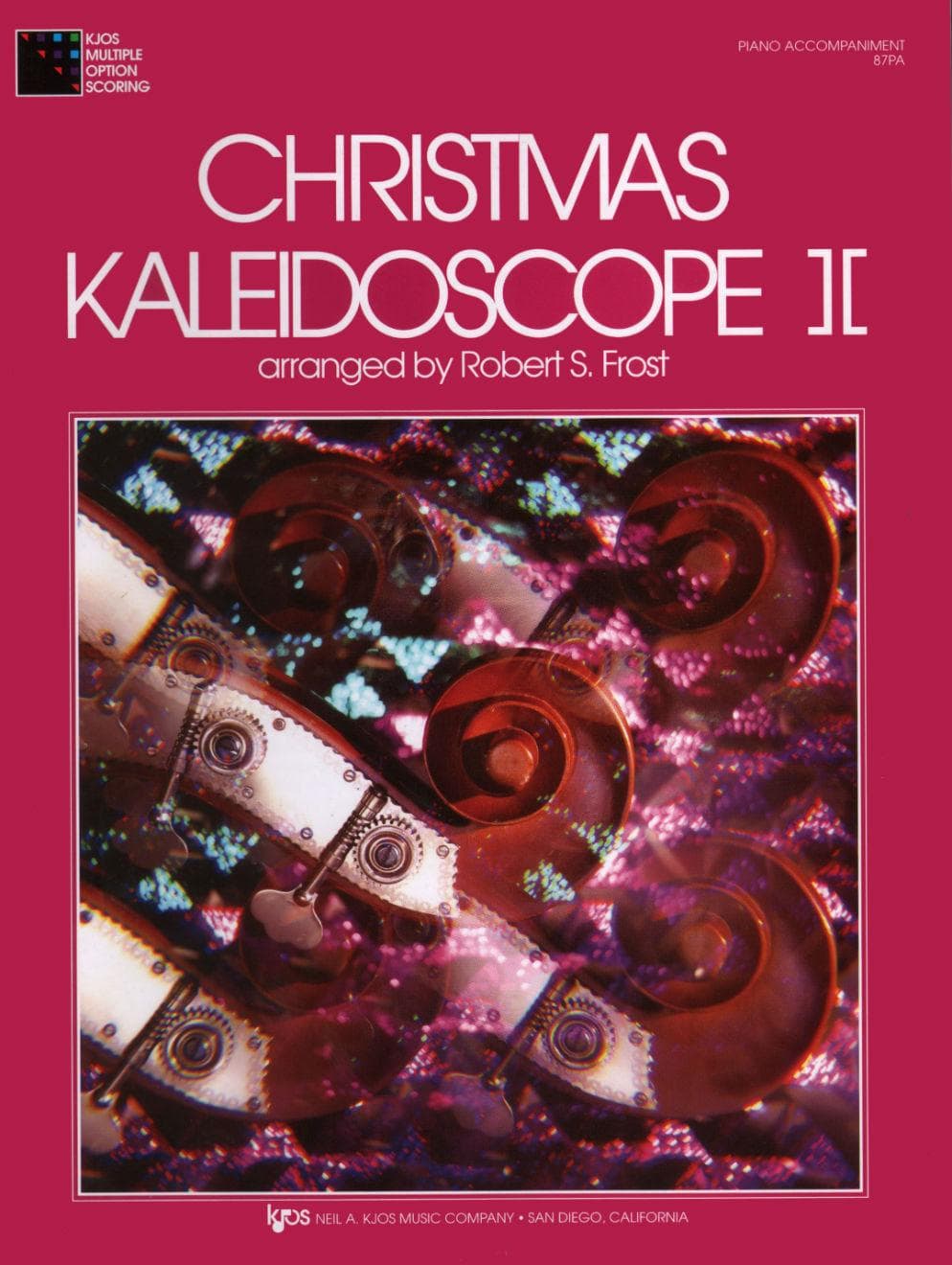 Frost, Robert S - Christmas Kaleidoscope, Book 2 - Piano Accompaniment - Neil A Kjos Music Co