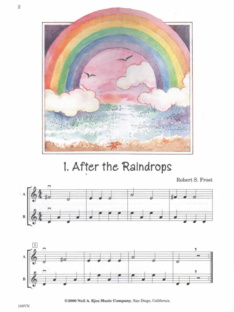 Frost, Robert S - First Things First: Elementary Level Ensembles - Violin - Neil A Kjos Music Co - Image 3