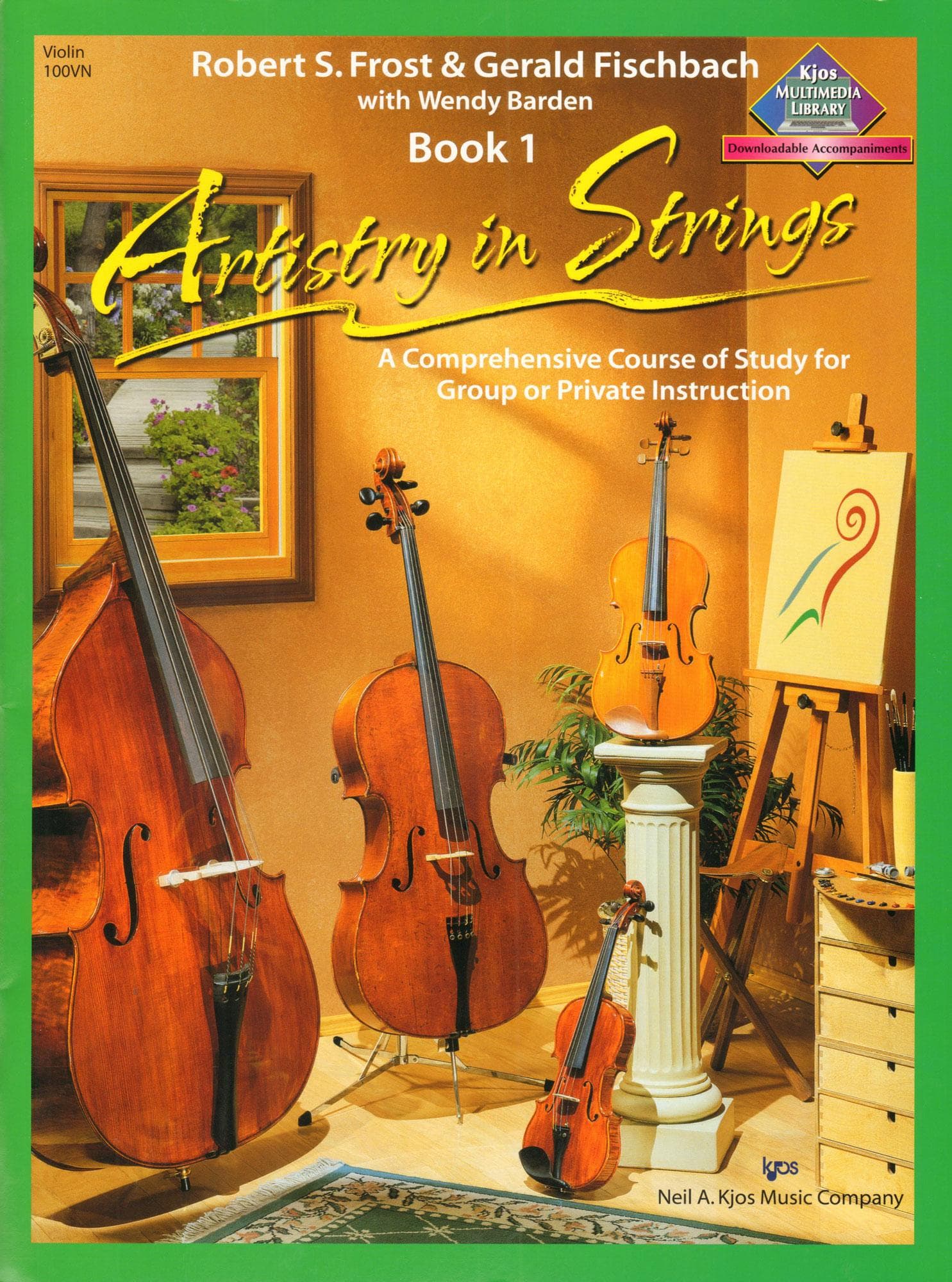 Frost/Fischbach/Barden - Artistry in Strings, Book 1 - Violin - w/Online Media Access - Neil A Kjos Music Co