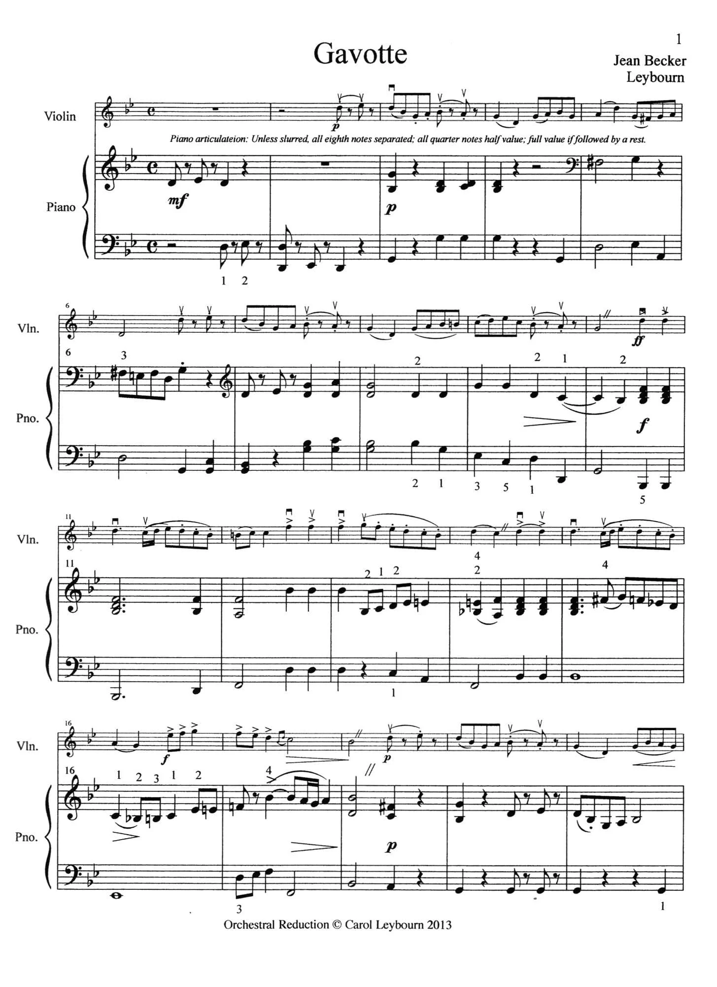 Favorite Violin Solos - PIANO ACCOMPANIMENT ONLY - arranged by Carol Leybourn - Frustrated Accompanist Edition - Image 3