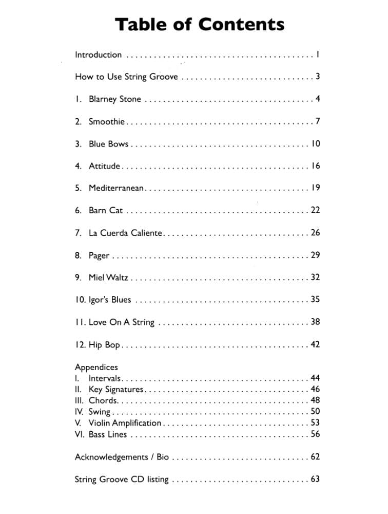 Gabriel, Edgar - String Groove: Ideas for Improvising - Cello - Book/CD set - Opus Music Publishers - Image 2
