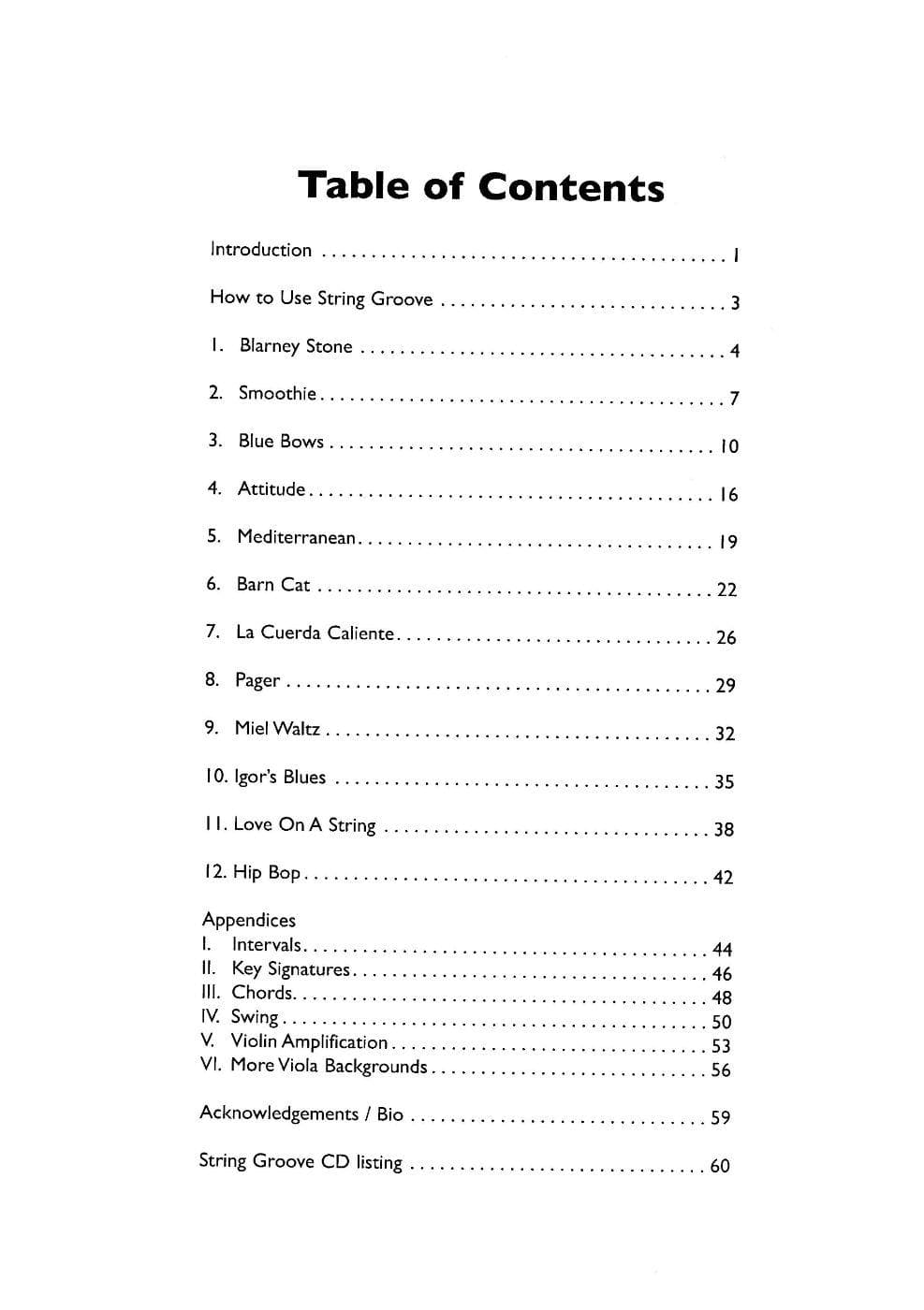 Gabriel, Edgar - String Groove: Ideas for Improvising - Viola - Book/CD set - Opus Music Publishers - Image 2