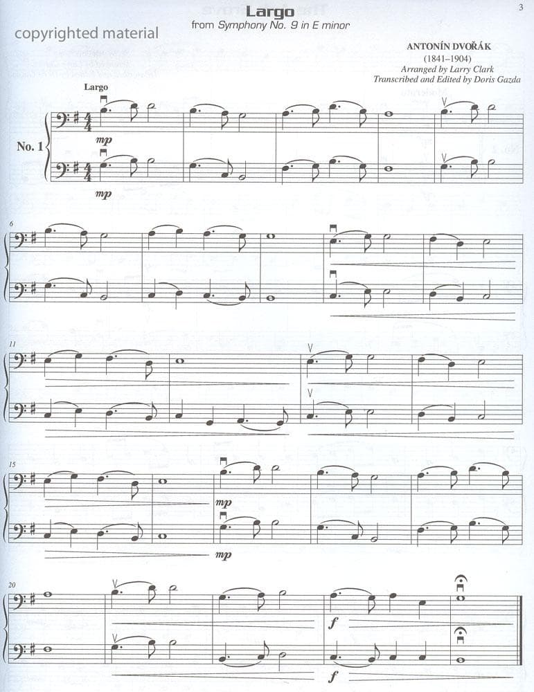 Gazda / Clark - Compatible Duets for Strings - Cello - Carl Fischer - Image 3