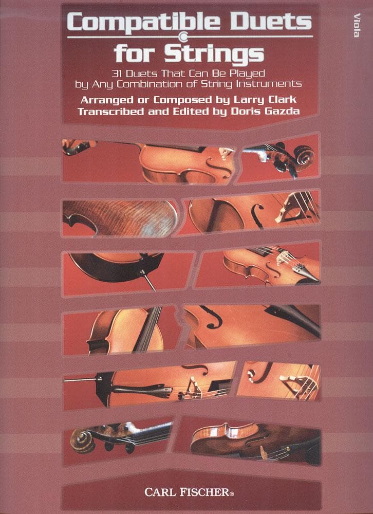 Gazda / Clark - Compatible Duets for Strings - Viola - Carl Fischer