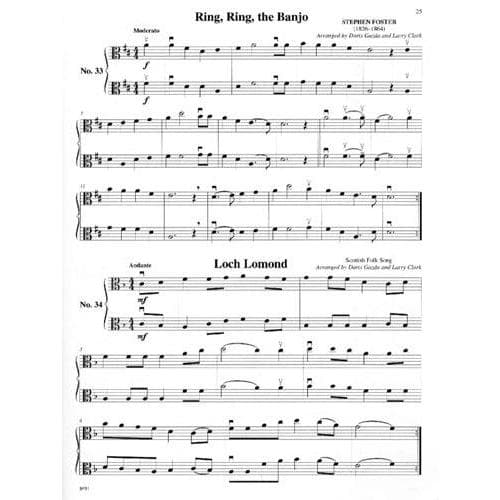 Gazda / Clark - My First Progressive Duets - Viola - Carl Fischer Edition - Image 3