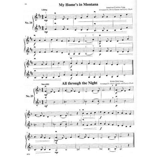 Gazda / Clark - My First Progressive Duets - Violin - Carl Fischer Edition - Image 3