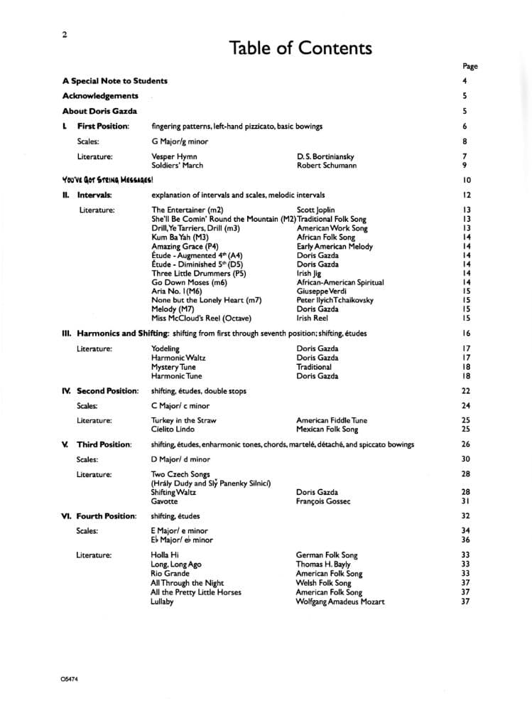 Gazda, Doris - High Tech for Strings - Viola - Carl Fischer Edition - Image 2