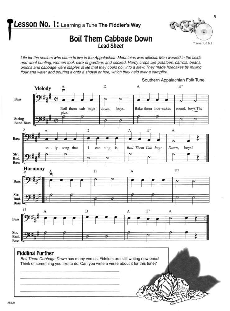 Gazda/Royce/Ungar/Mason - Fiddling Fingers - Bass - Book/CD set - Carl Fischer Edition - Image 3