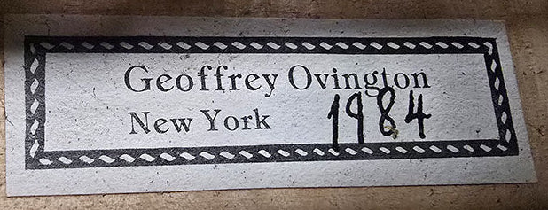 Geoffrey Ovington Viola, New York, 1984, 16" - Image 7