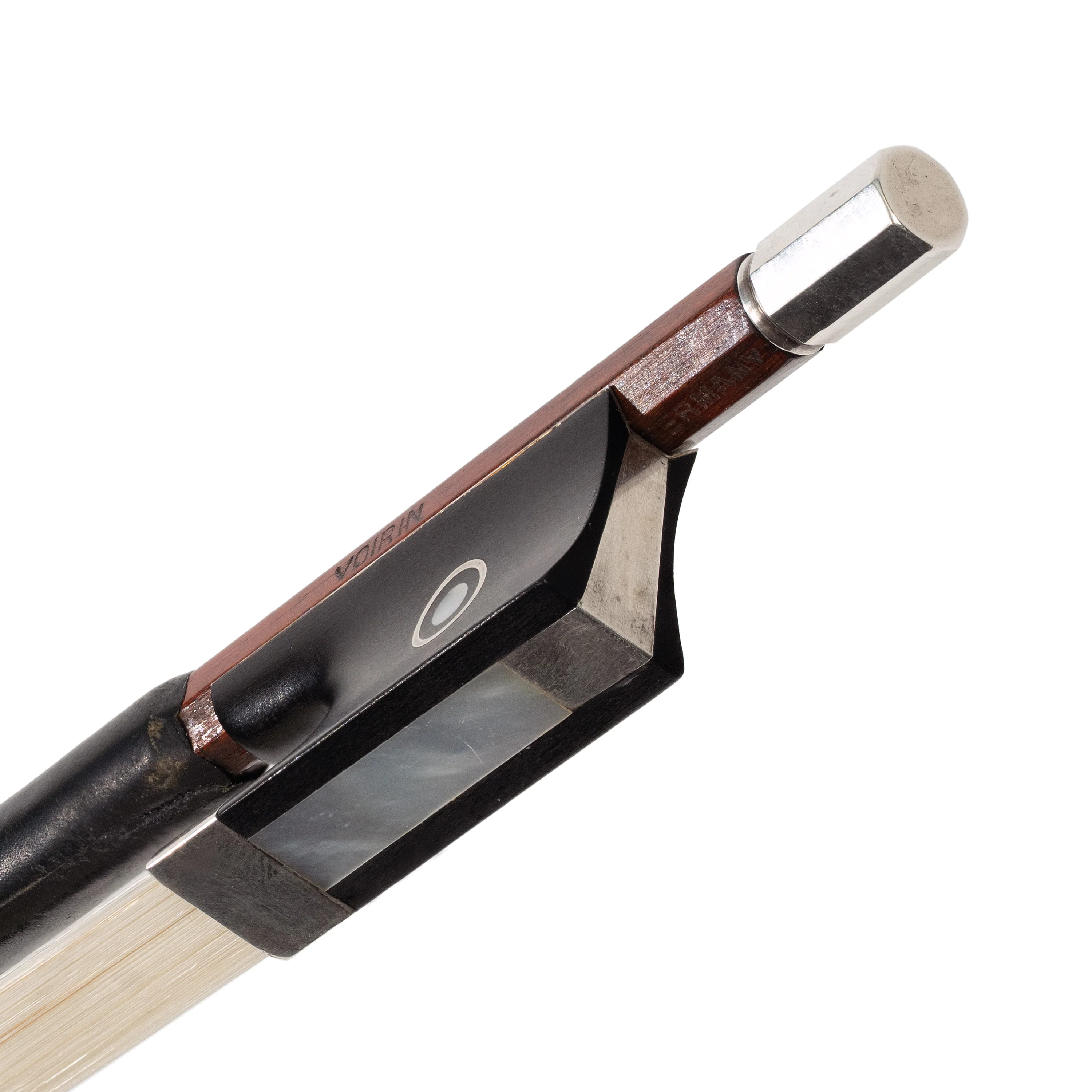 German Workshop Violin Bow Stamped Voirin - Image 2