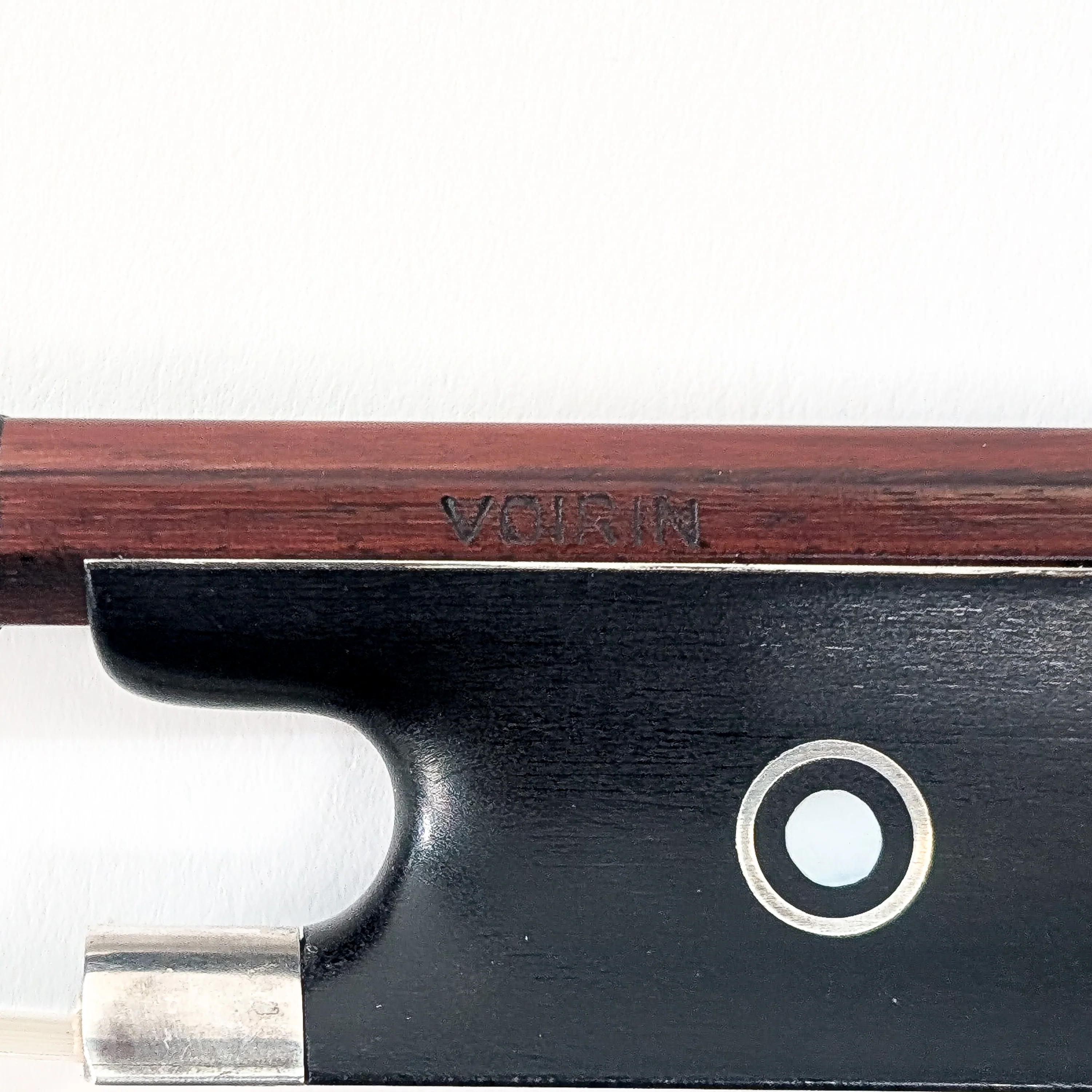 German Workshop Violin Bow Stamped Voirin - Image 5