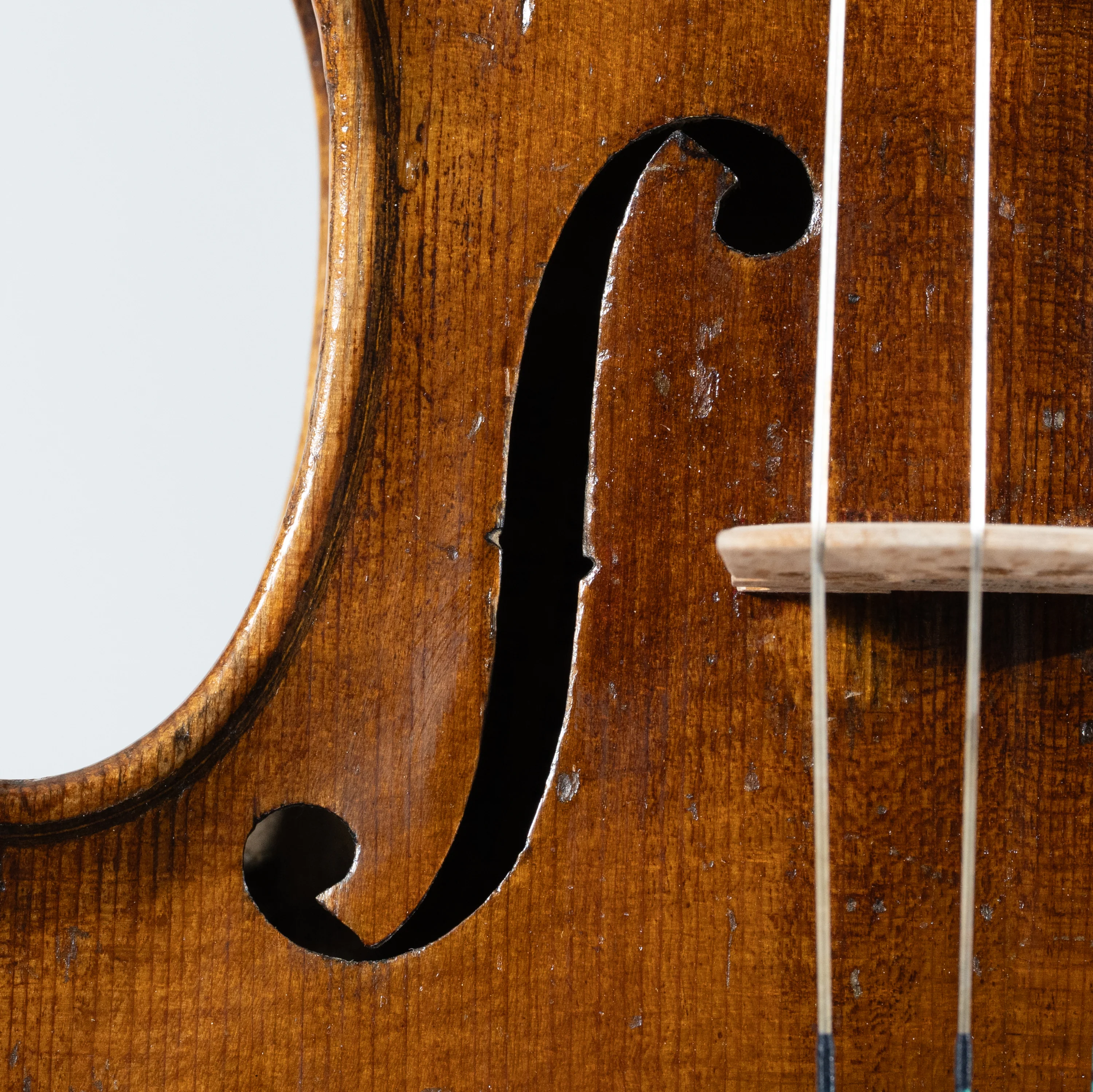 German Workshop Violin labeled Amati, 3/4 - Image 4