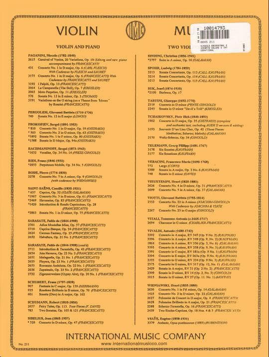 Orchestral Excerpts, Volume 2 - Violin - edited by Josef Gingold - International Music Company - Image 4