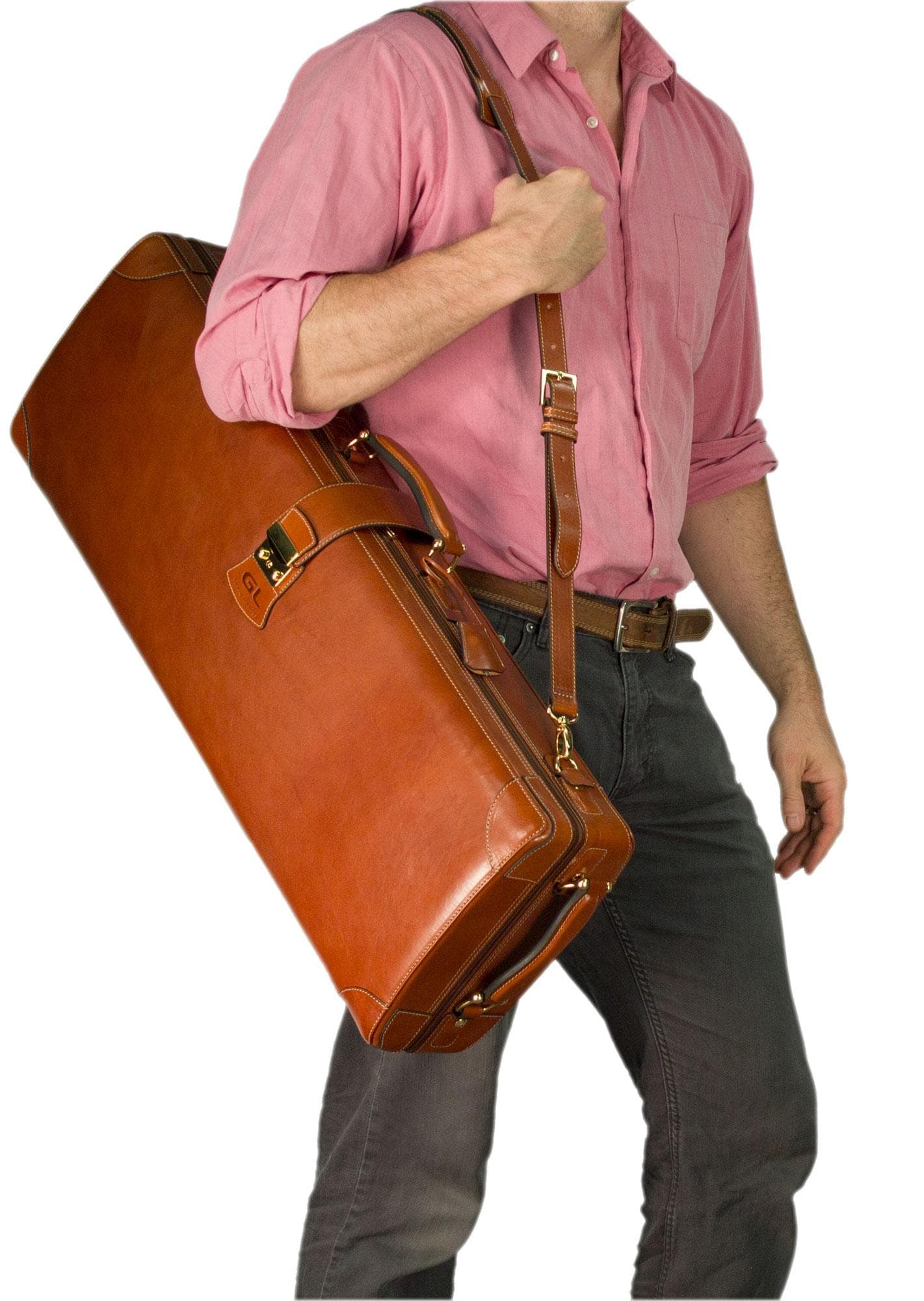 GL Quarter Circle Viola Case Brown Leather - Image 3