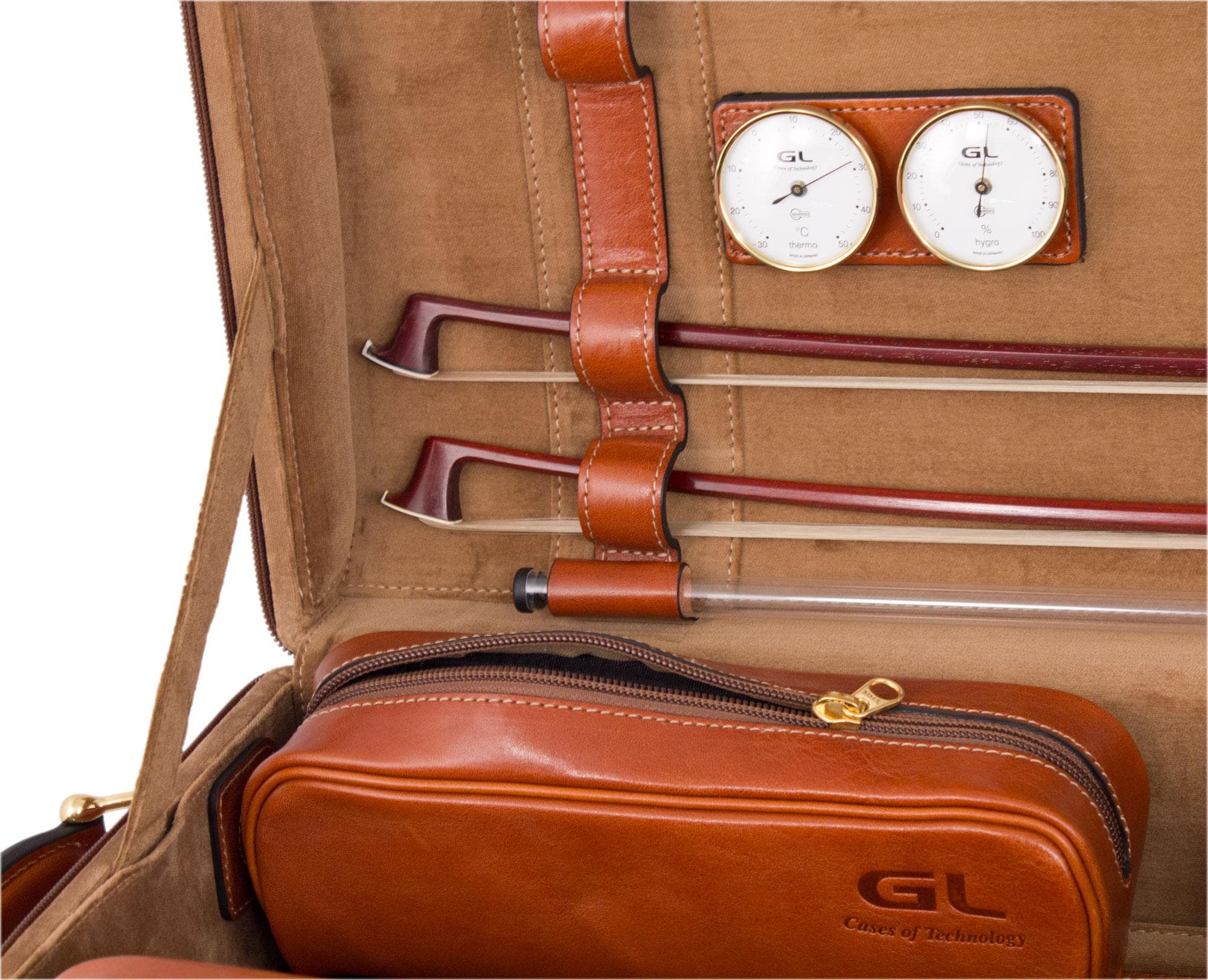 GL Quarter Circle Viola Case Brown Leather - Image 4