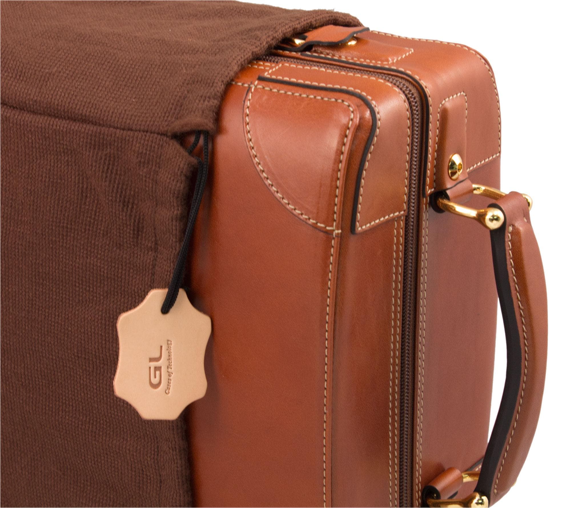GL Quarter Circle Viola Case Brown Leather - Image 5