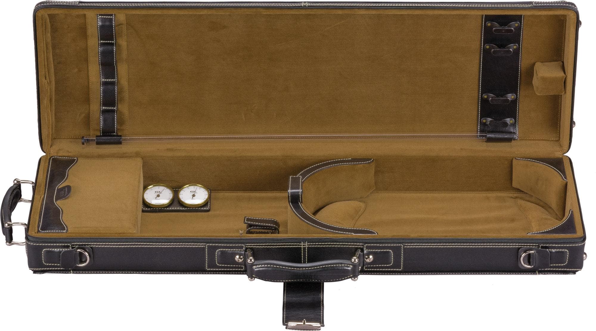 GL Q Series Violin Case in Black Leather - Image 3