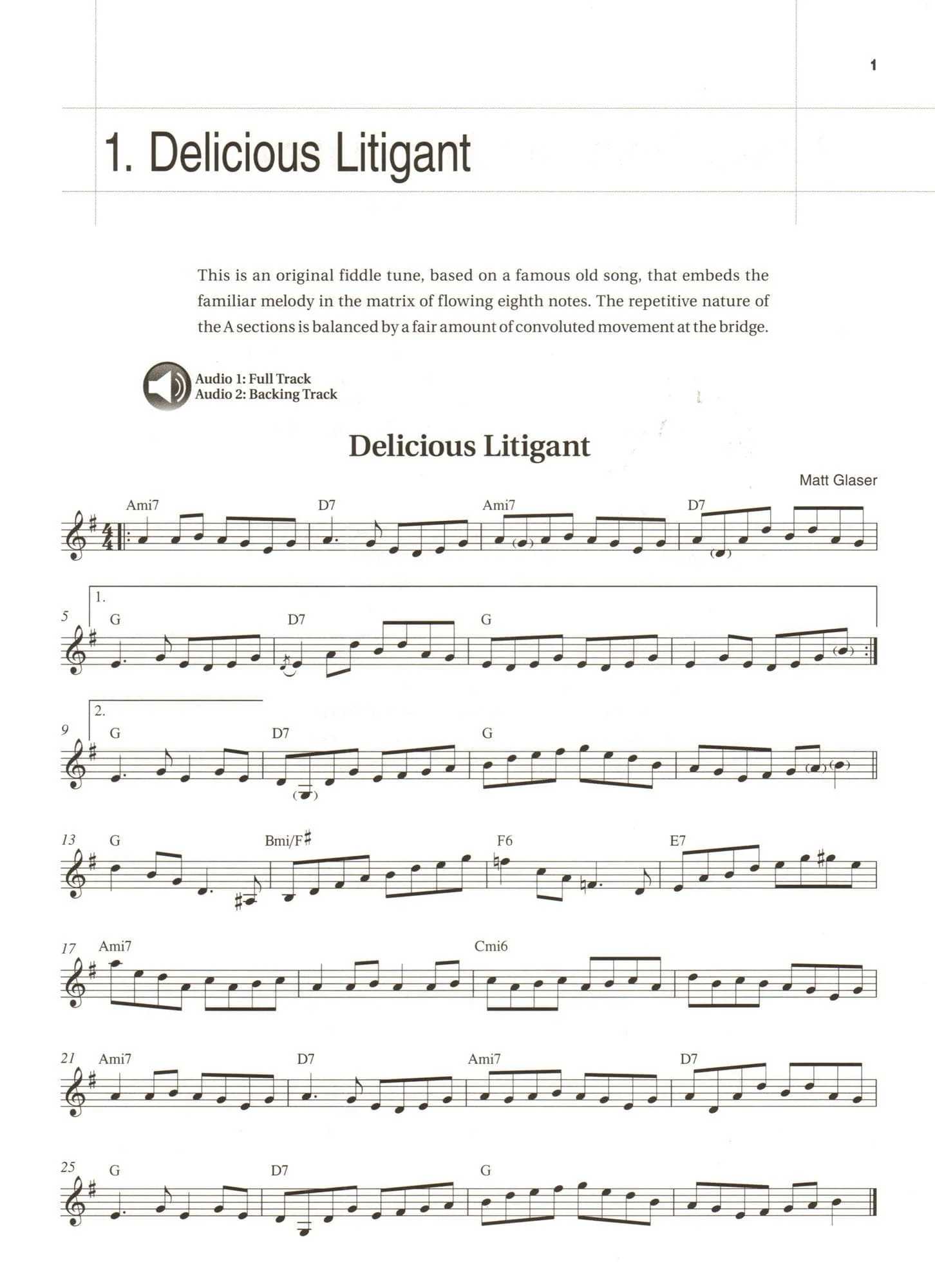 Fiddle Tunes on Jazz Changes - by Matt Glaser - for Violin with Audio Accompaniment Access - Berklee Press - Image 6