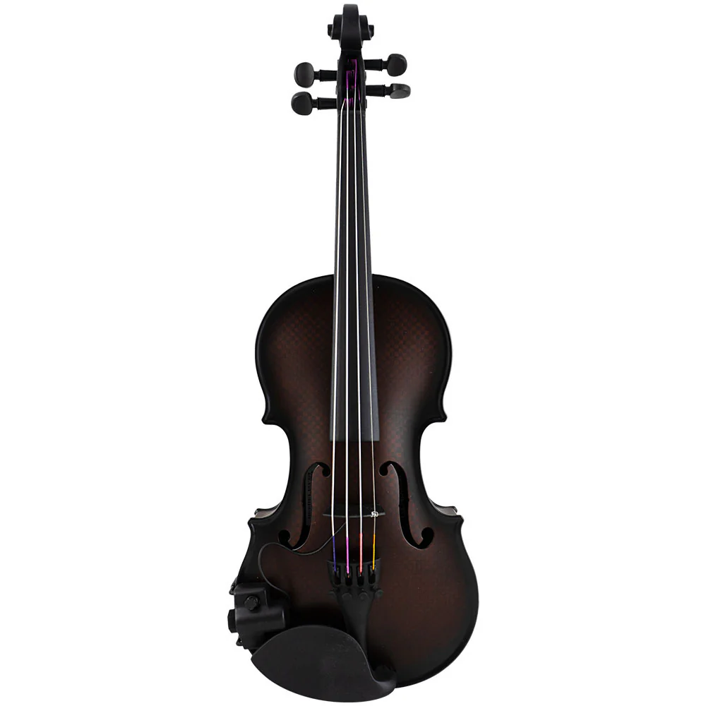 Glasser Carbon Composite Acoustic-Electric Violin Outfit - 1/2 Size - Image 2