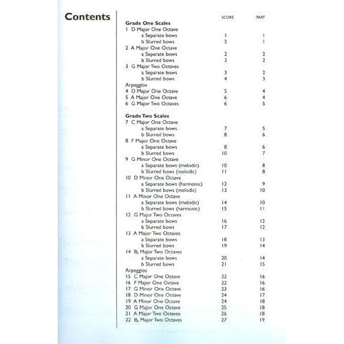 Glasser, Stanley - Don't Fail Your Scales! Grades 1 and 2 - Violin and Piano - Bosworth Edition - Image 2