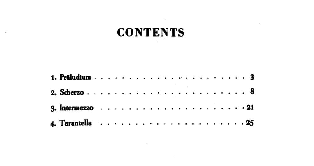 Glière, Reinhold - Four Pieces, Op 9 and 32 - Bass and Piano - Kalmus Edition - Image 2