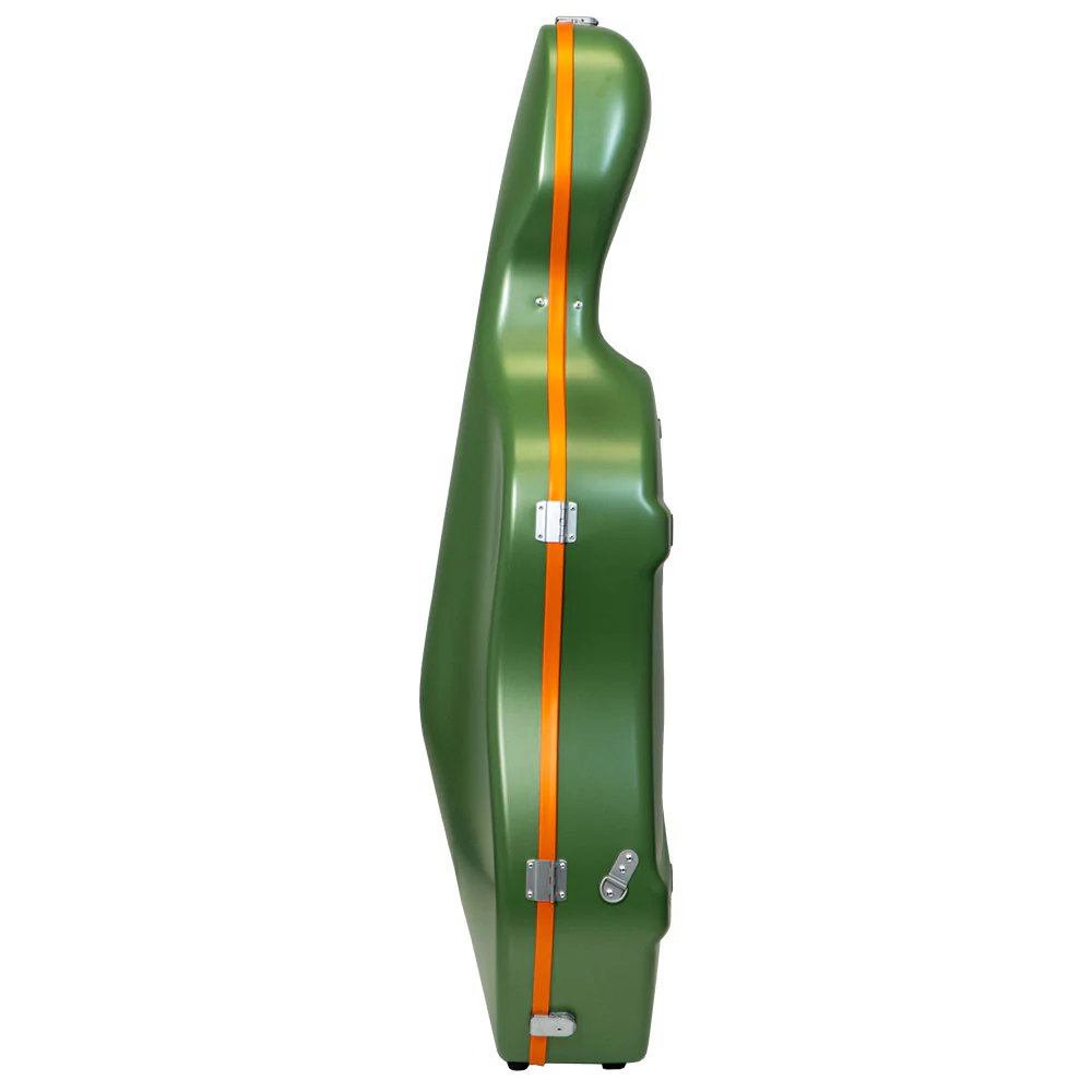 BAM Graffiti Hightech Slim Cello Case - 4/4 Size - Green and Orange - Image 4