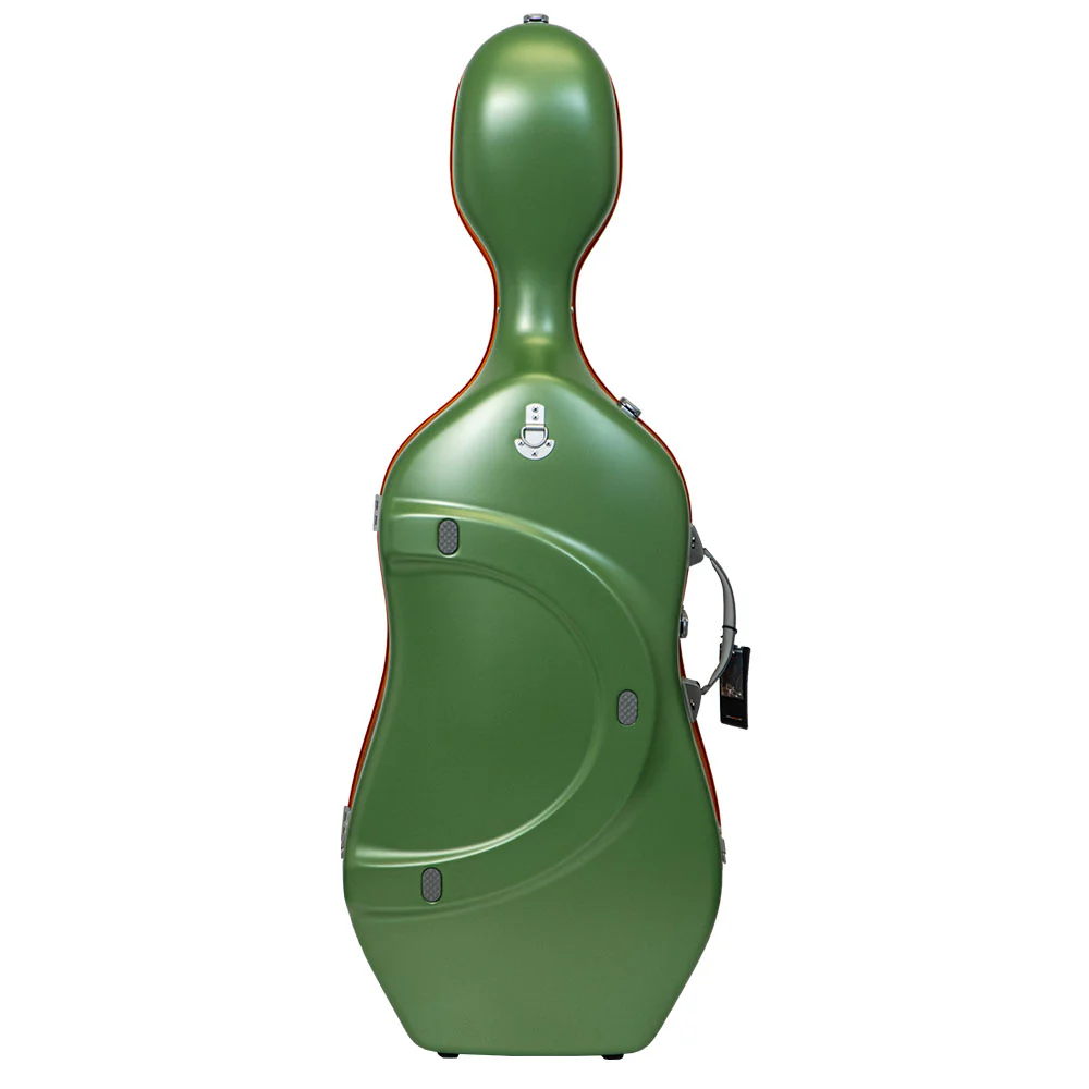 BAM Graffiti Hightech Slim Cello Case - 4/4 Size - Green and Orange - Image 5