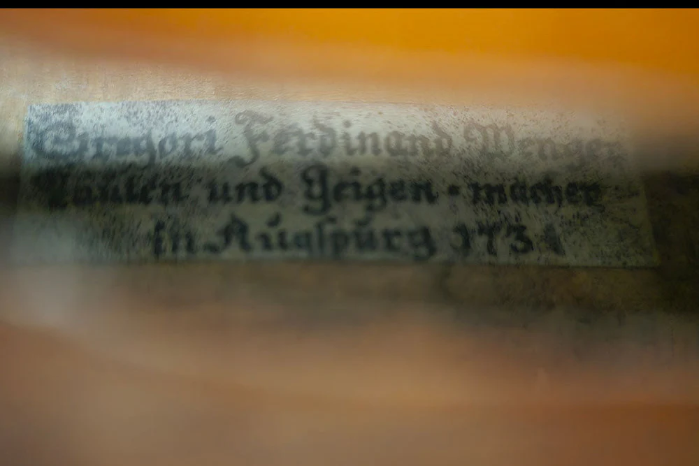 Gregor Ferdinand Wenger Violin, Augsburg, 1731 - Image 6