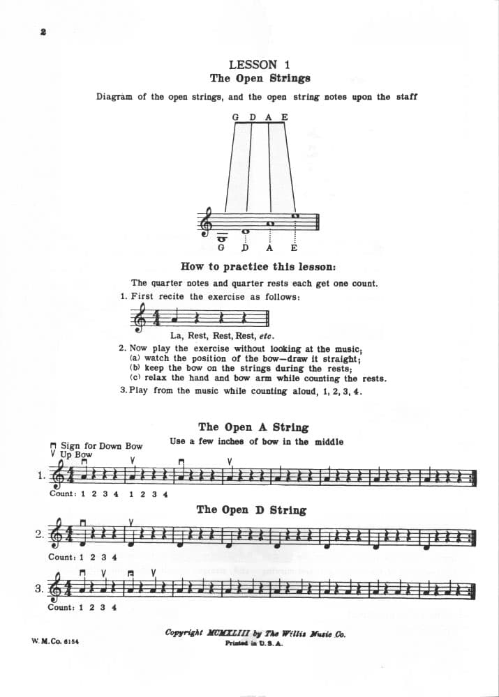 Grissen, Carl - Learn With Tunes, Book 1 (Elementary) - Violin solo - Willis Music Company - Image 3
