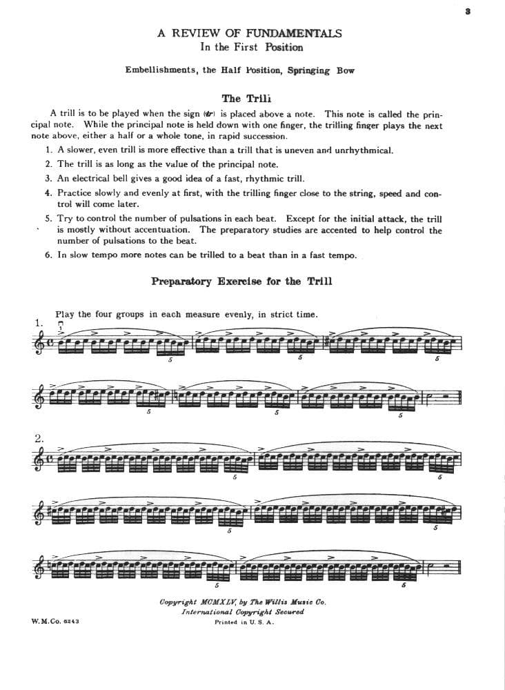 Grissen, Carl - Learn With Tunes, Book 3 (The Positions) - Violin solo - Willis Music Company - Image 3
