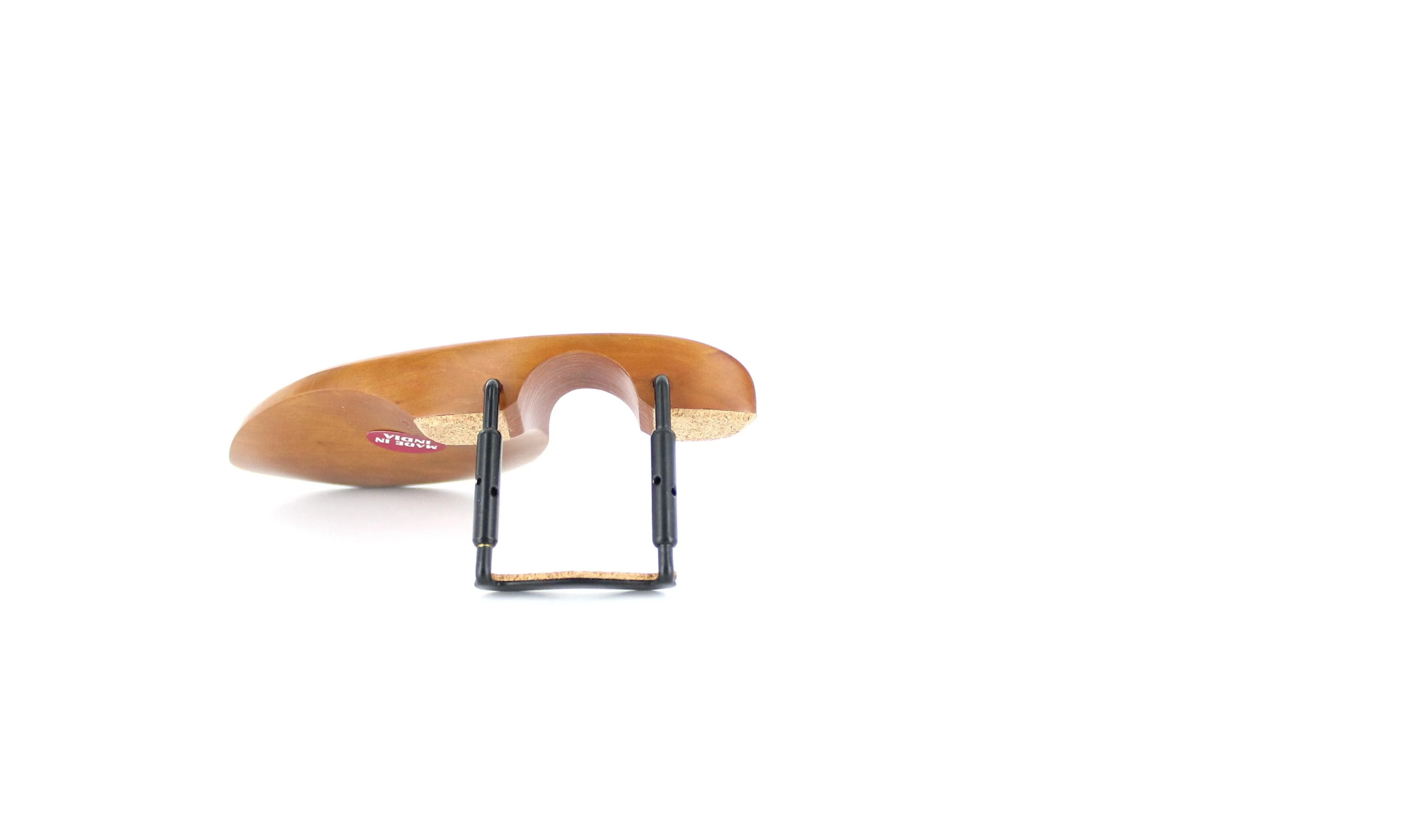 Guarneri Violin Chinrest Boxwood w/ Black Clamp