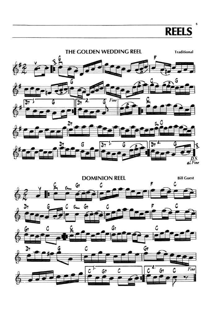 Guest, Bill - A Hundred Favorite Fiddle Tunes - Violin solo - Mel Bay Publications - Image 2