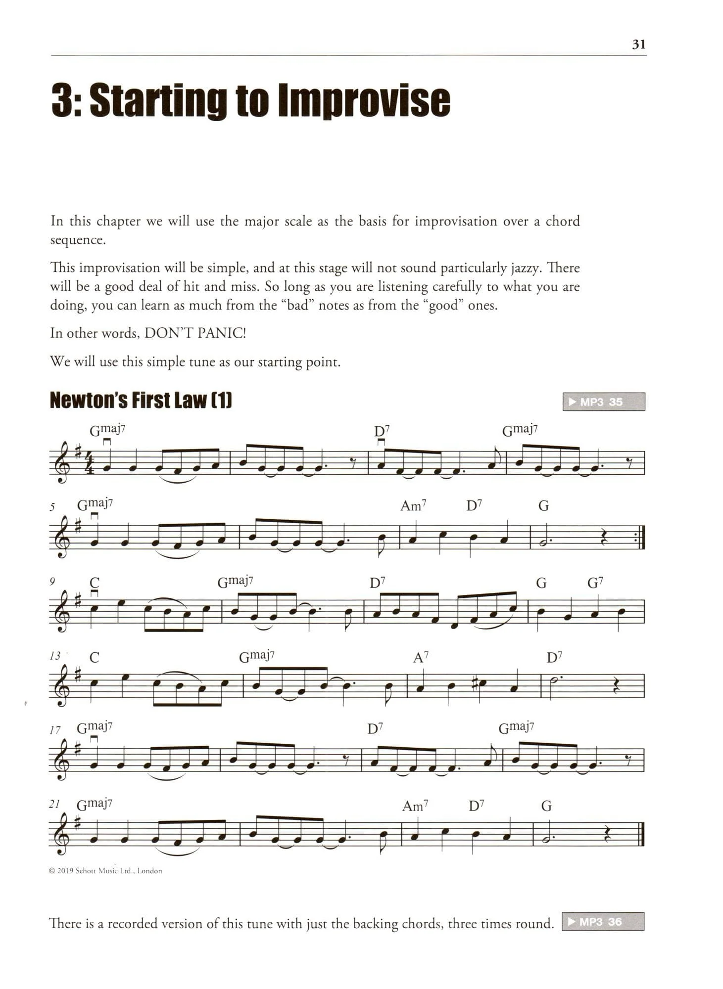 Haigh, Chris - Beginning Jazz Violin: An Introduction to Style and Technique - w/ Online Audio Access - Schott - Image 5