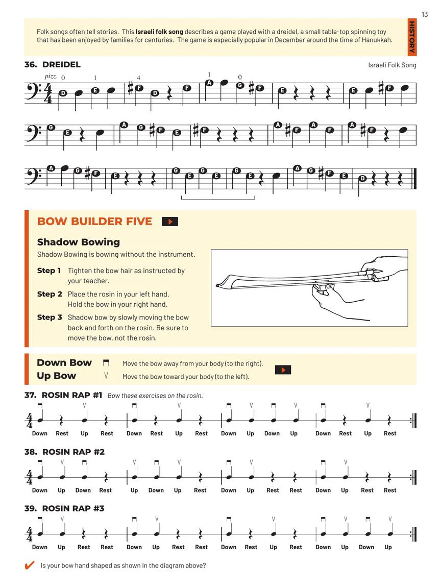 Hal Leonard Essential Elements for Strings, Book 1 - Bass - Allen/Gillespie/Hayes (ed. 2025) - Image 4