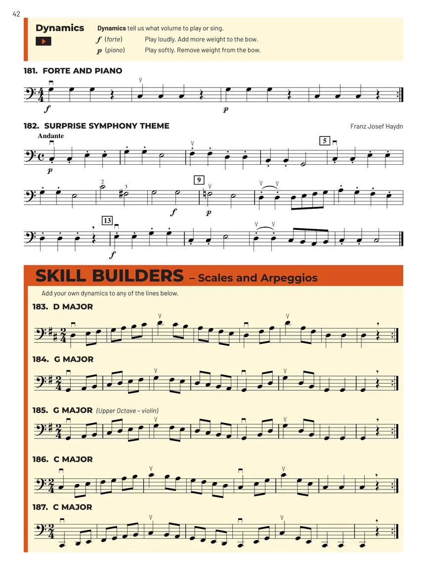 Hal Leonard Essential Elements for Strings, Book 1 - Cello - Allen/Gillespie/Hayes (ed. 2025) - Image 6