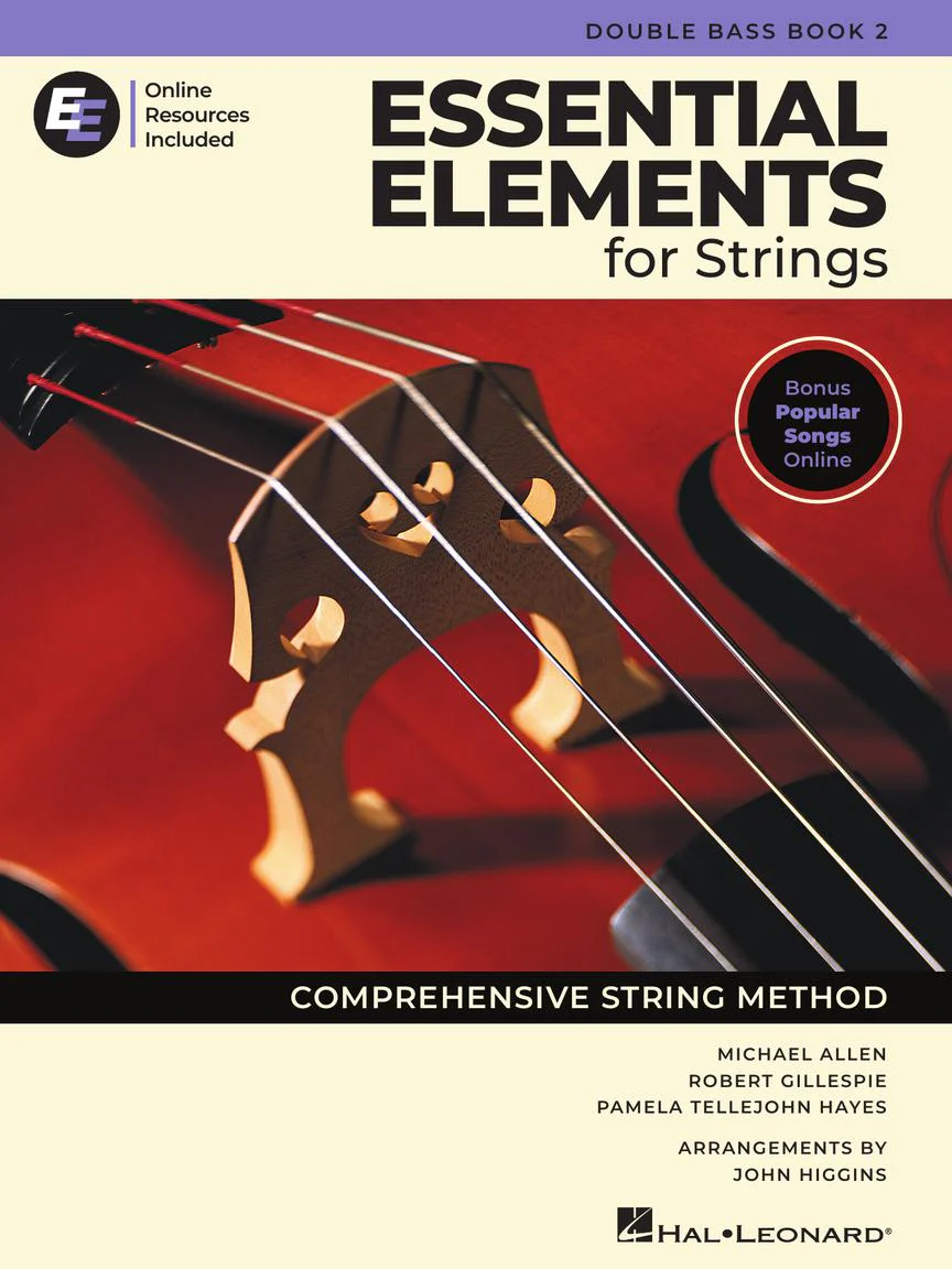 Hal Leonard Essential Elements for Strings, Book 2 - Bass - Allen/Gillespie/Hayes (ed. 2025)