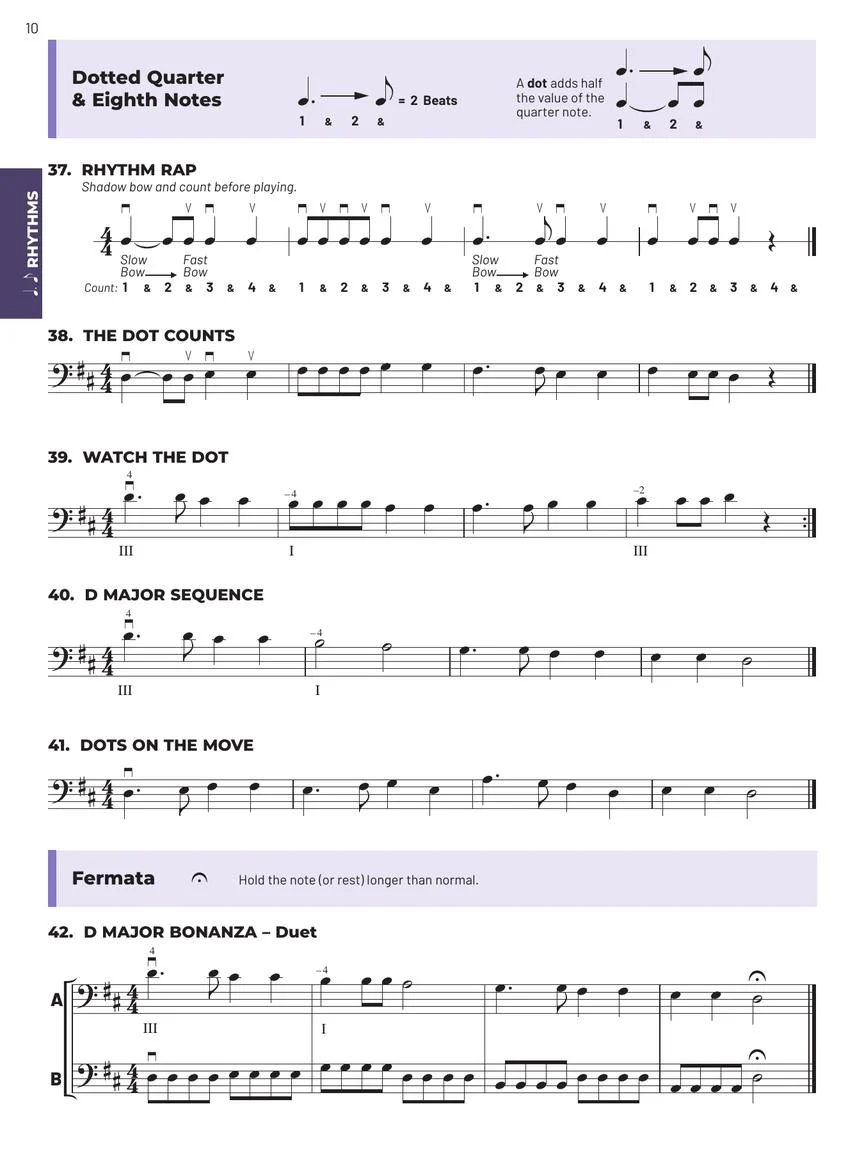 Hal Leonard Essential Elements for Strings, Book 2 - Bass - Allen/Gillespie/Hayes (ed. 2025) - Image 3