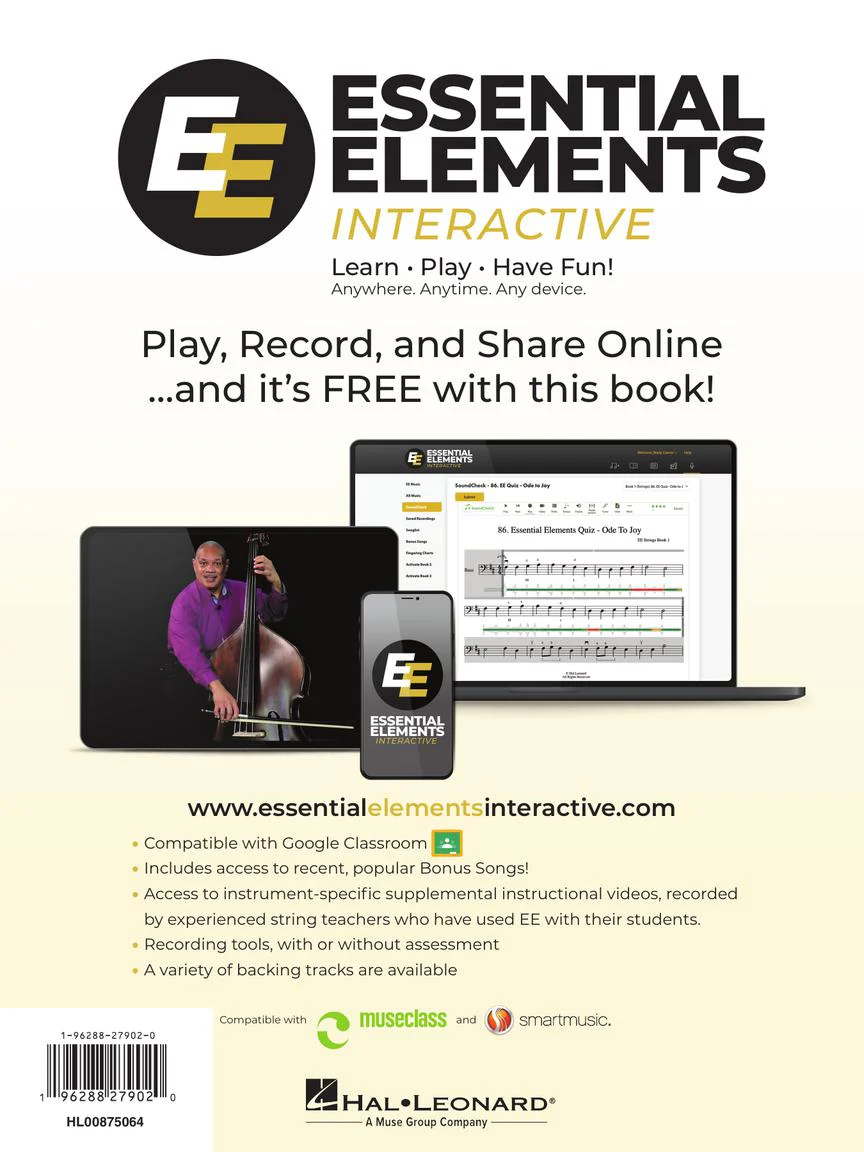 Hal Leonard Essential Elements for Strings, Book 2 - Bass - Allen/Gillespie/Hayes (ed. 2025) - Image 7