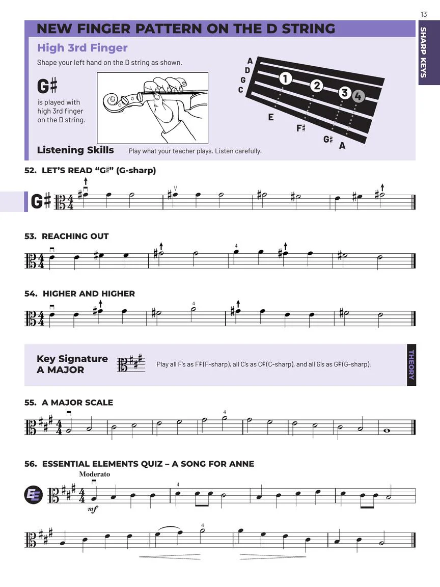 Hal Leonard Essential Elements for Strings, Book 2 - Viola - Allen/Gillespie/Hayes (ed. 2025) - Image 4