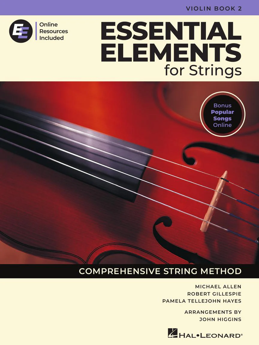 Hal Leonard Essential Elements for Strings, Book 2 - Violin - Allen/Gillespie/Hayes (ed. 2025)