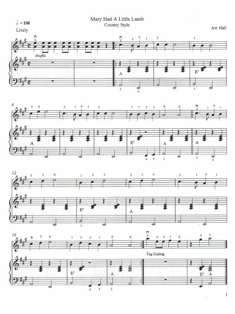 Hall, Charles A - The Fairfield Fiddle Farm: Fiddle Book 1 - Violin and Piano - Fairfield Fiddle Farm Publishing - Image 3